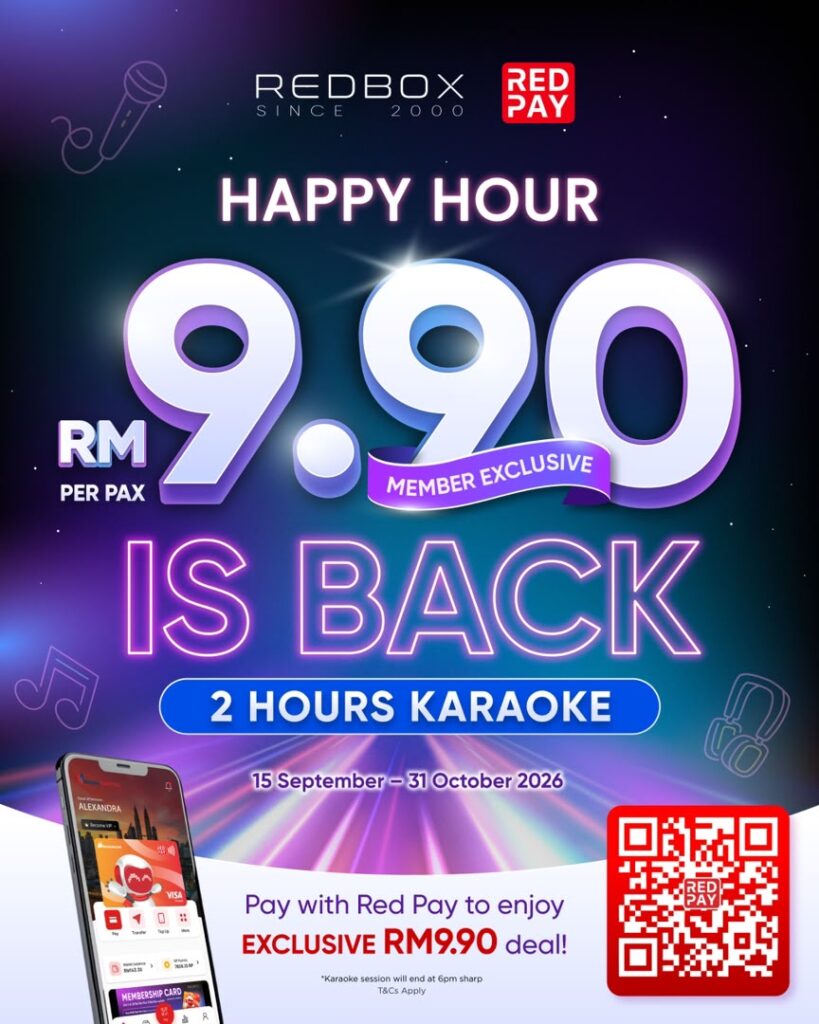 Redbox Happy Hour Rm9.90